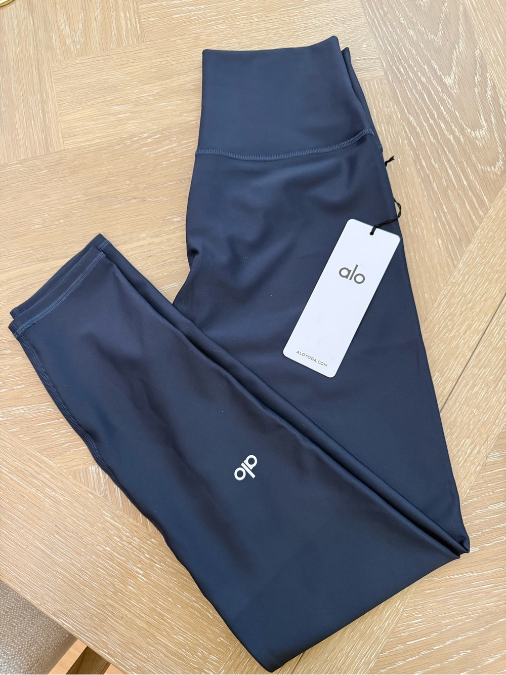 ALO Yoga Navy High-Rise Leggings
